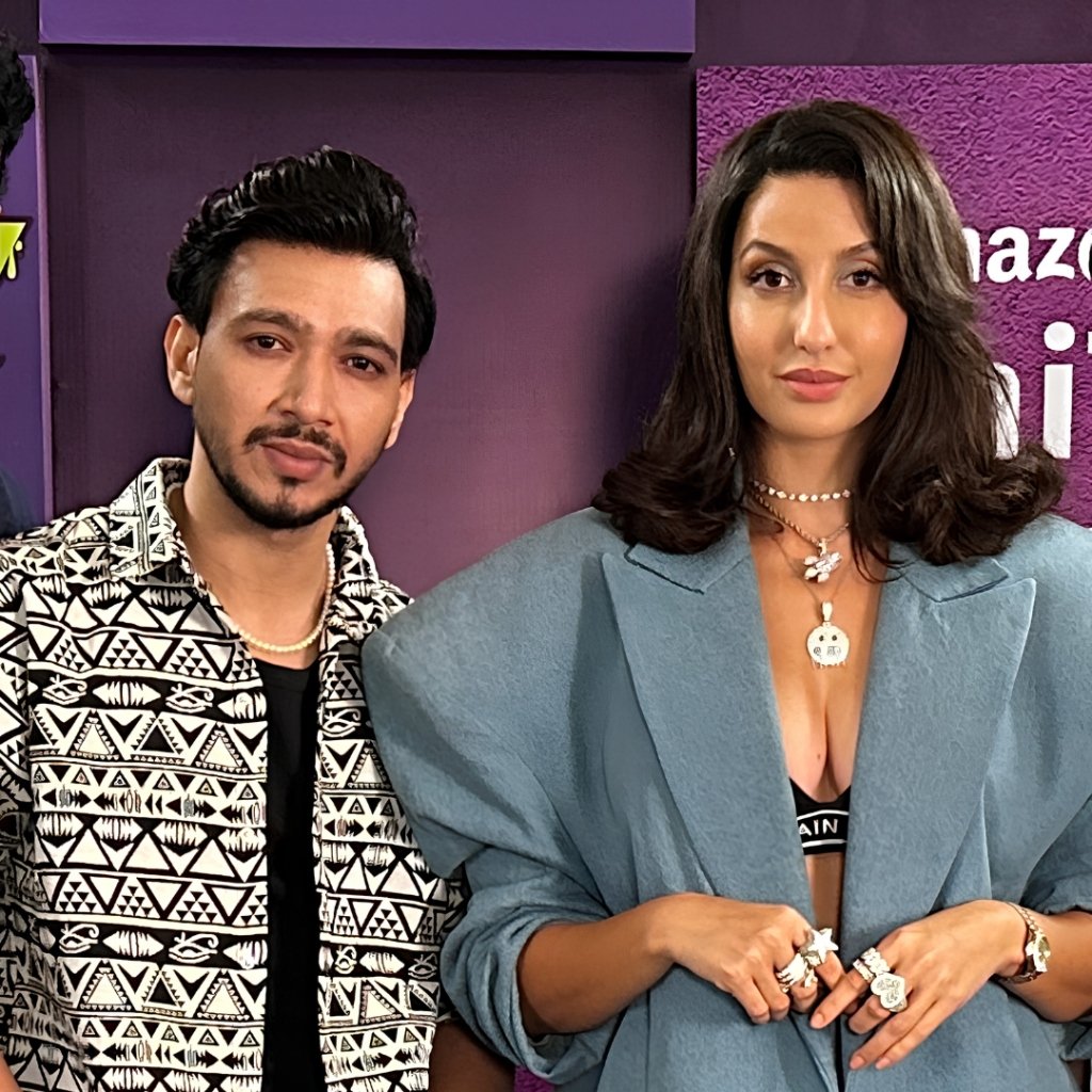 Vicky Patel with Nora Fatehi
